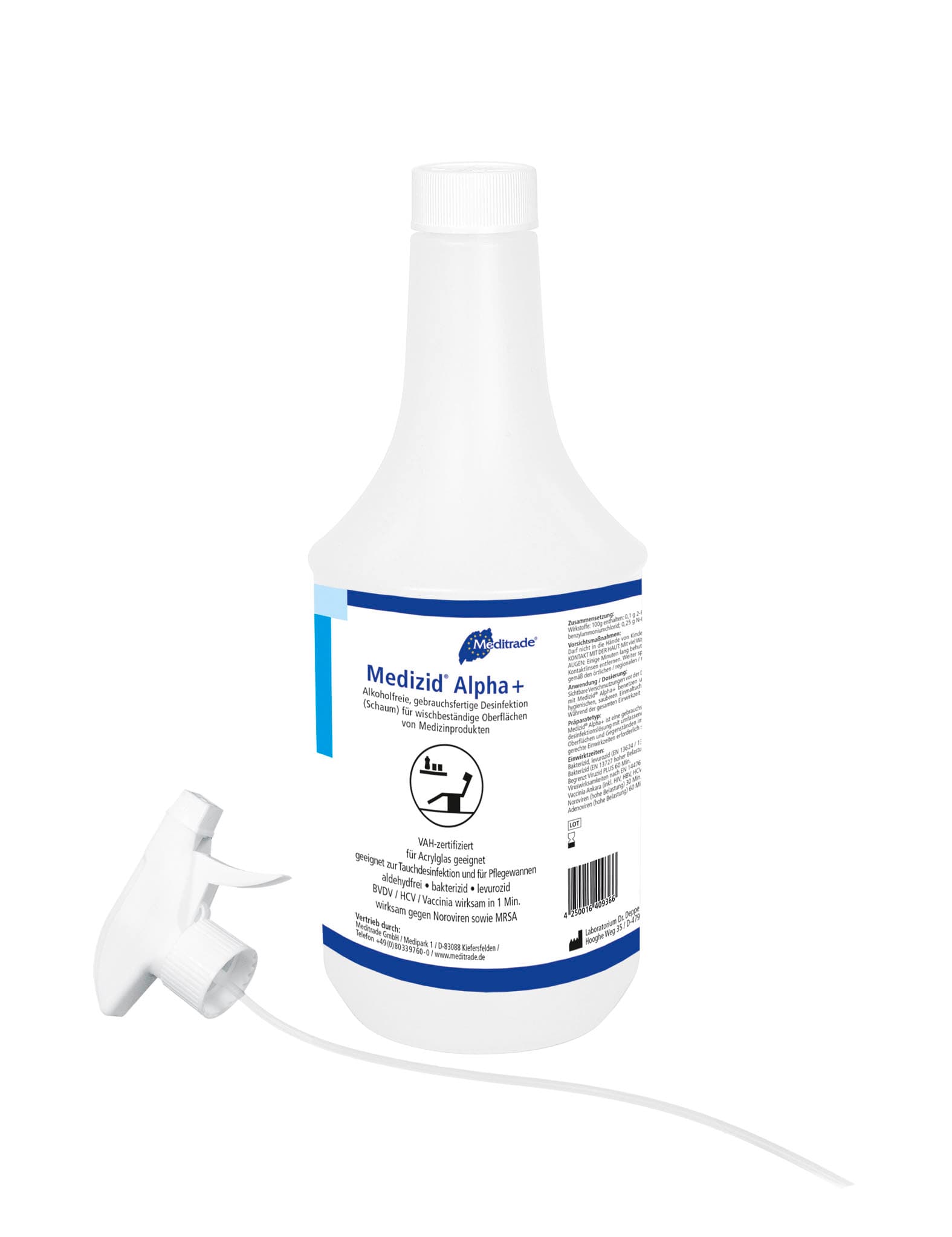 Flächendesinfektion Medizid Alpha+ 500 ml